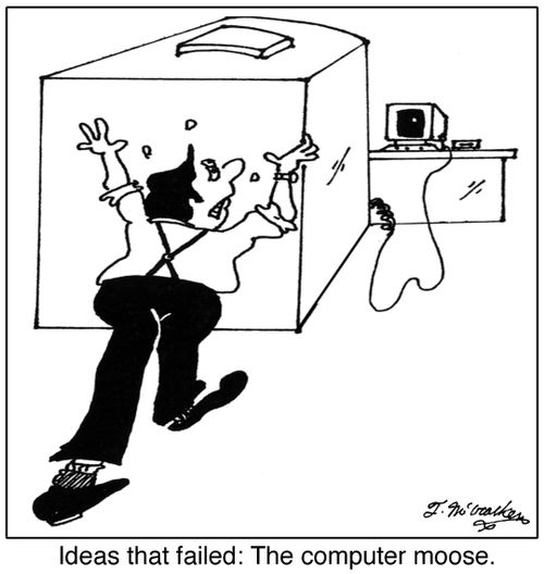 Ideas that failed: The computer moose.