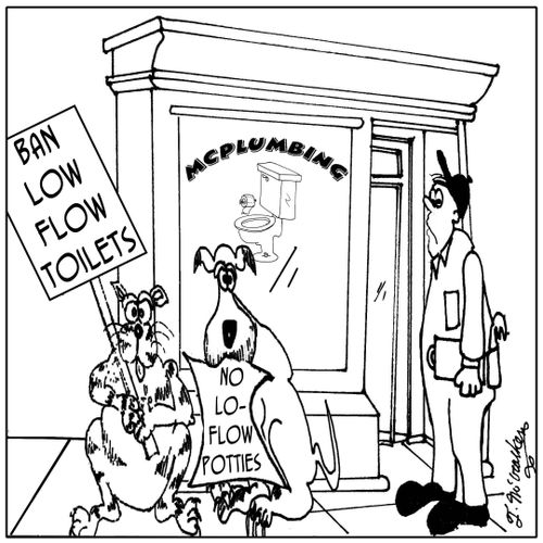 Ban Low Flow Toilets.
