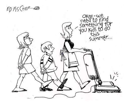'We have to find something for you kids to do this summer.'