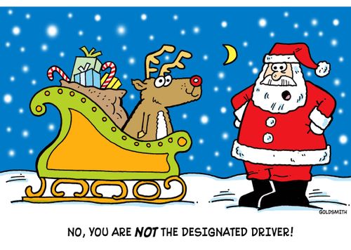 Santa's designated driver.