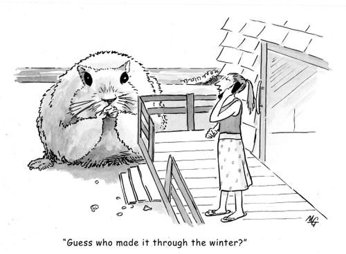 'Guess who made it through the winter?'