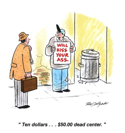 'Ten dollars... $50.00 dead center.'