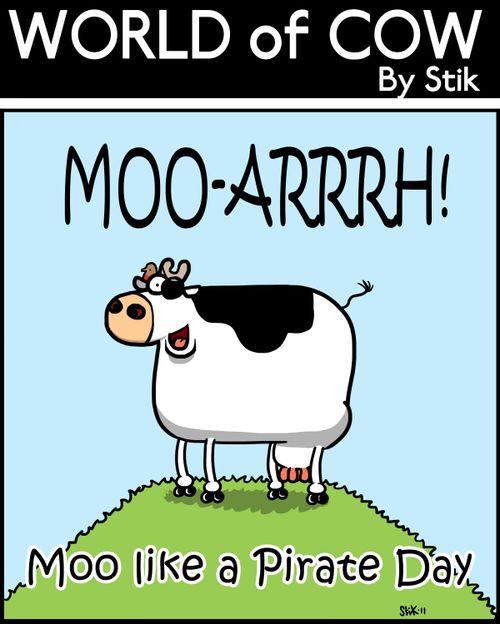 Moo like a Pirate Day