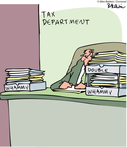 Tax Department - Whammy/double whammy