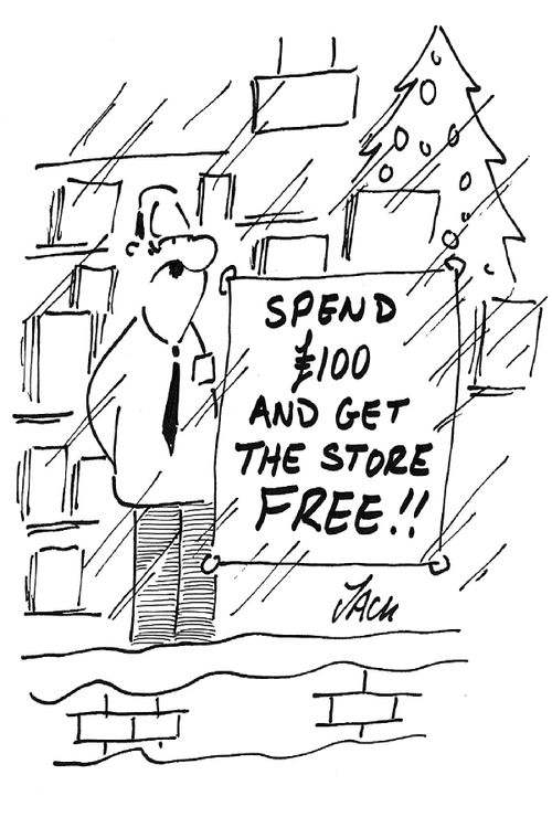SPEND £100 AND GET THE STORE FREE.