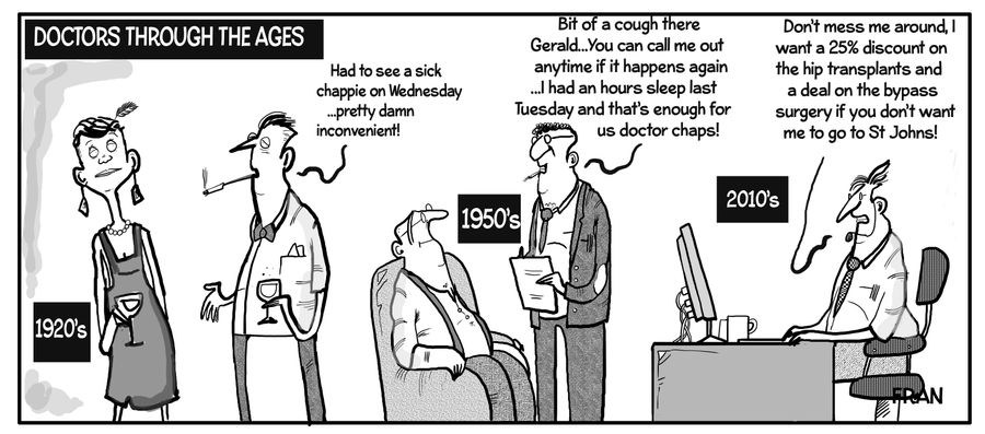 Doctors Through the Ages...