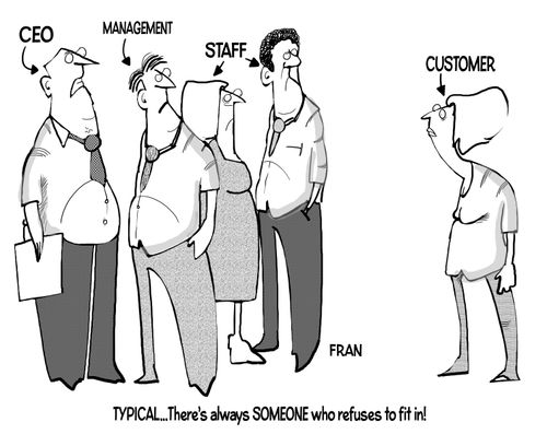 Typical....There's always someone who refuses to fit in!