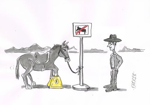 Clamped Horse