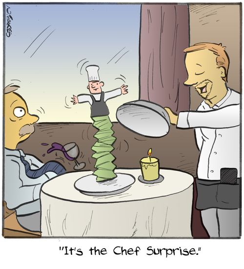 "It's the Chef Surprise."