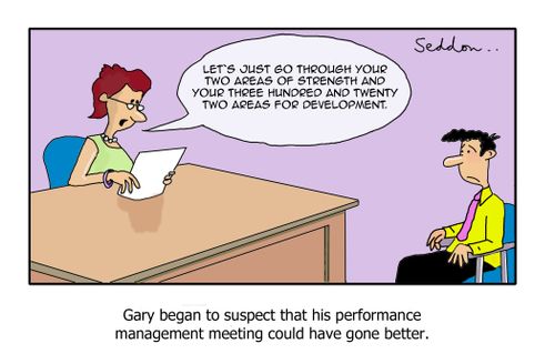 Gary began to think that his performance management meeting could have gone better.