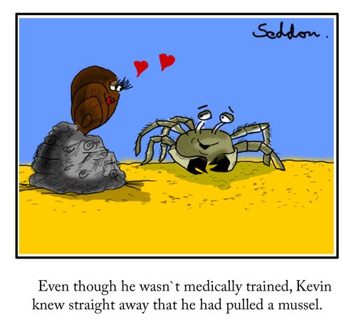 Even though he wasn't medically trained, Kevin knew straight away that he had pulled a mussel.