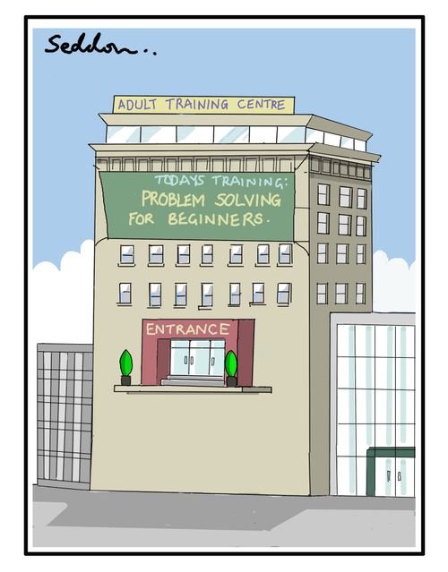 Adult Training Centre: Problem solving for beginners.