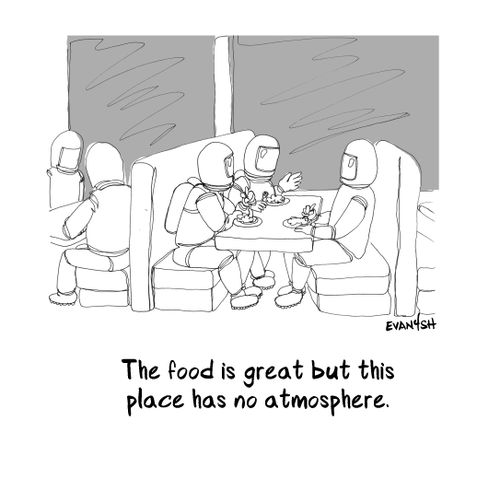 "The food is great but this place has no atmosphere."