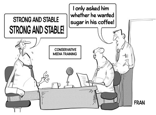Conservative media training.