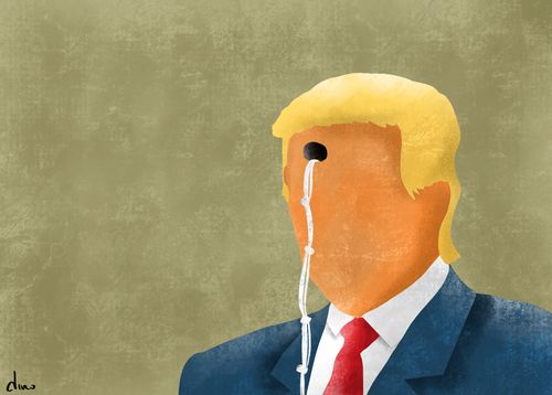 Donald Trump's mind escape