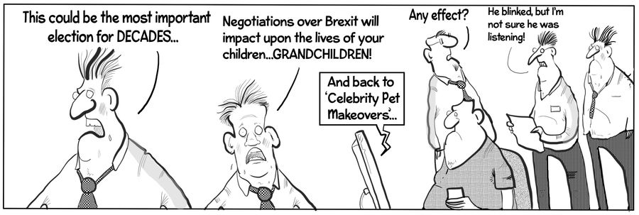 "This could be the most important election for decades... Negotiations over Brexit will impact upon the lives of your children...grandchildren!"