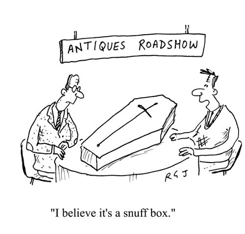 'I believe it's a snuff box.'