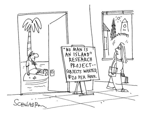 "No Man is an Island" Research Project