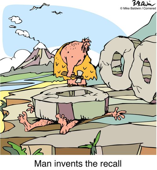 Man invents the recall