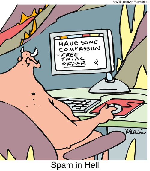 Spam in Hell.