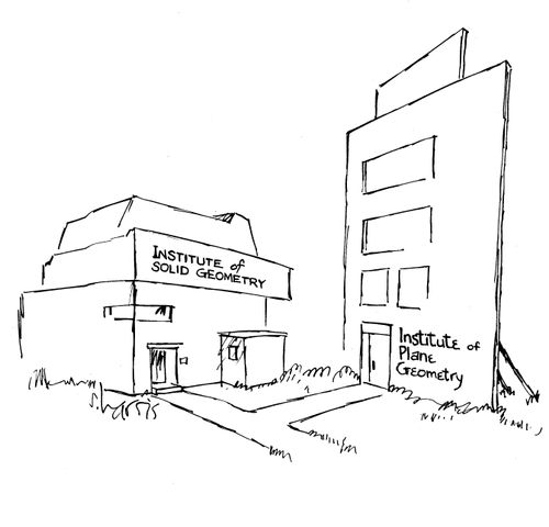 Institute of Solid Geometry/Institute of Plane Geometry.
