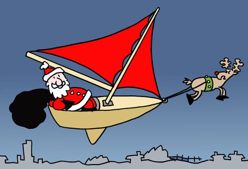 Father Christmas's Alternative Sleigh.