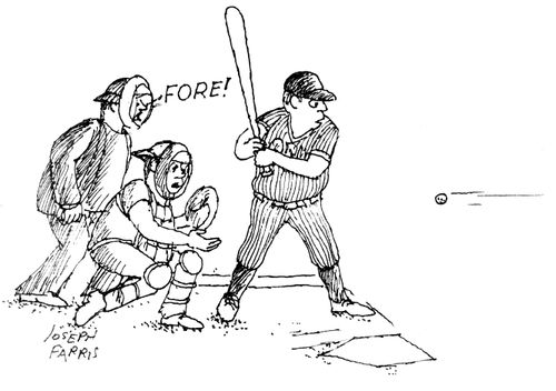 Fore!