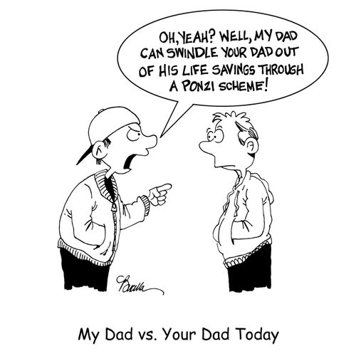 My Dad vs. Your Dad Today.