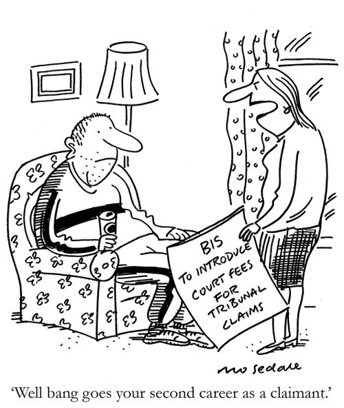 'Well bang goes your second career as a claimant.'