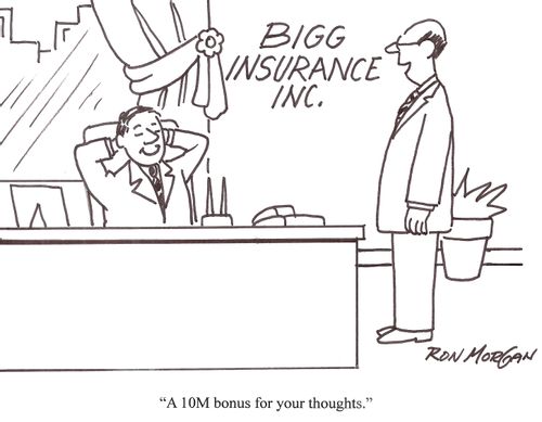 'A 10M bonus for your thoughts.'