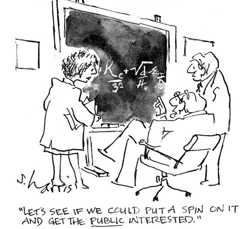 'Let's see if we could put a spin on it and get the public interested.'