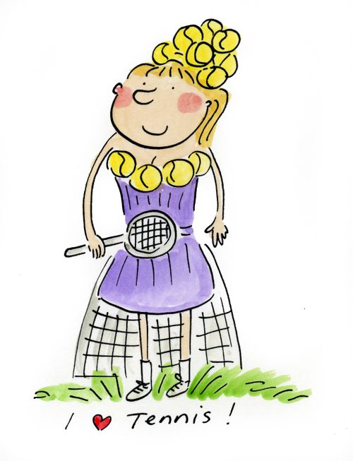 I love tennis