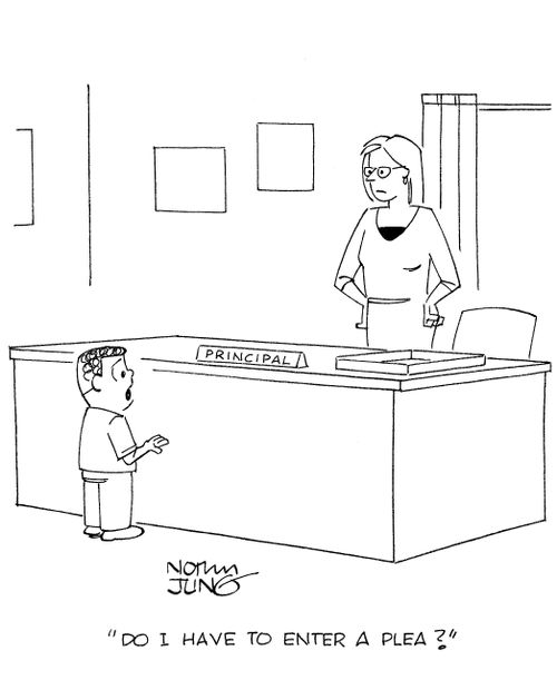'Do I have to enter a plea?'