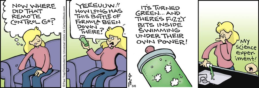 'My science experiment!'