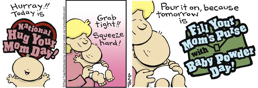 'National hug your mom day!'