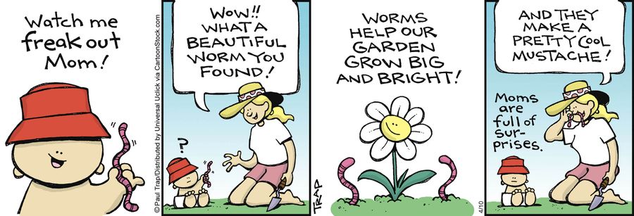 'Moms are full of surprises.'