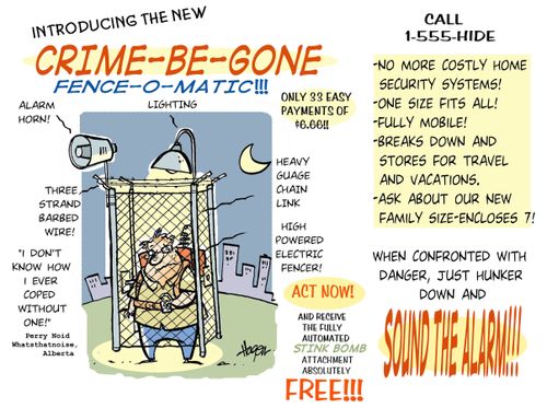 Crime-Be-Gone - Fence-O-Matic!