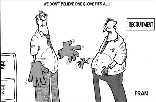 We don't believe one glove fits all!