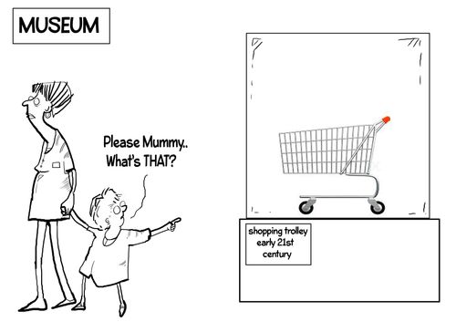 Museum: Shopping Trolley
