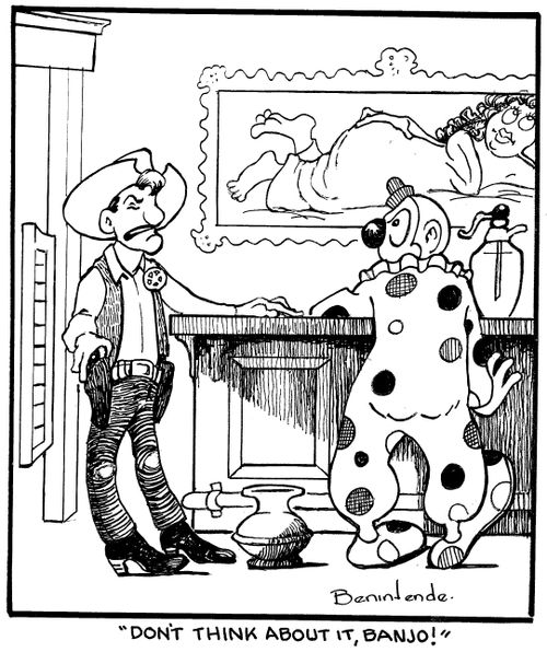 'Don't think about it, Banjo!'