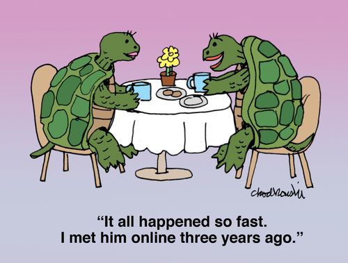 "It all happened so fast. I met him online three years ago."