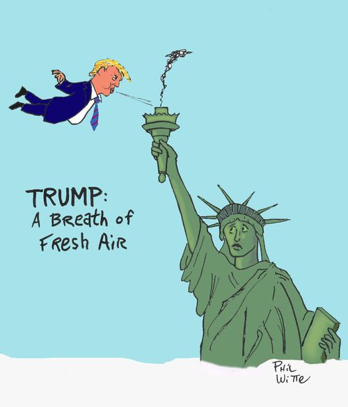 Trump: a breath of fresh air.