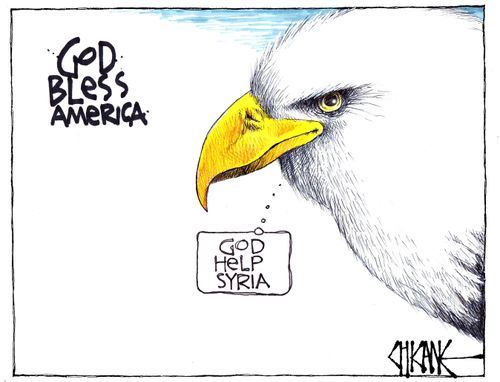 God Bless America, God Help Syria