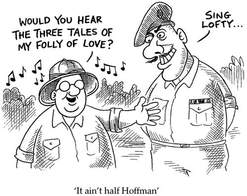 It ain't half Hoffman.