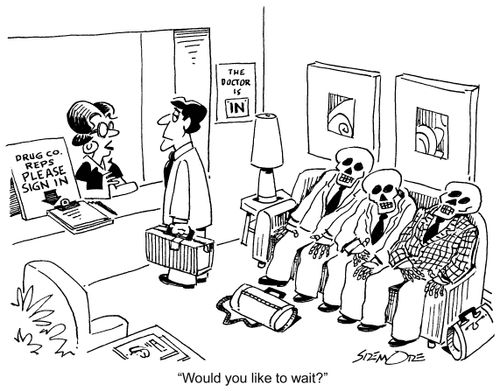 'Would you like to wait?'