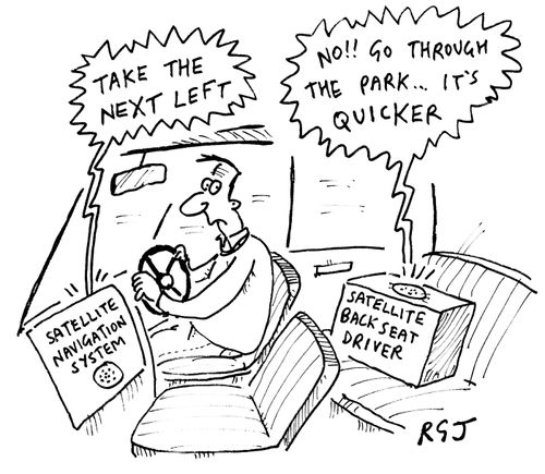 Sat Nav Directions.