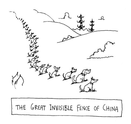 The Great Invisible Fence of China