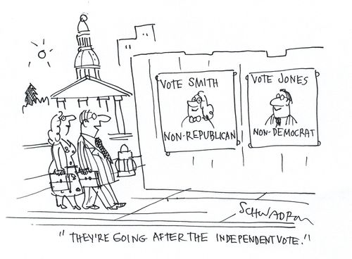 'They're going after the independent vote.'