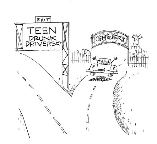Teen drunk drivers.