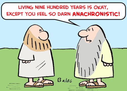 'Living nine hundred years is okay, except you feel so darn anachronistic!'